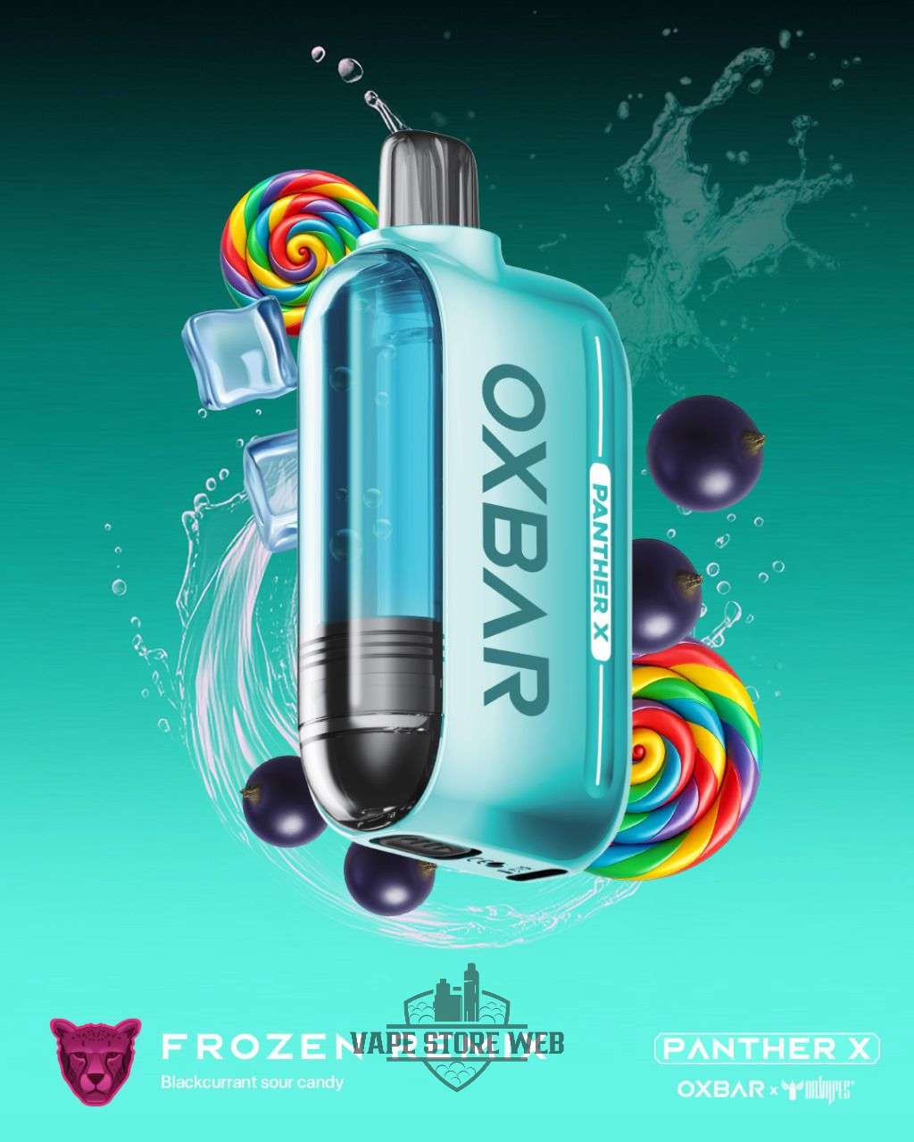 پاد یکبار مصرف 50 هزار پاف اکسبار و دکتر ویپ - oxbar x dr vape -50000puff