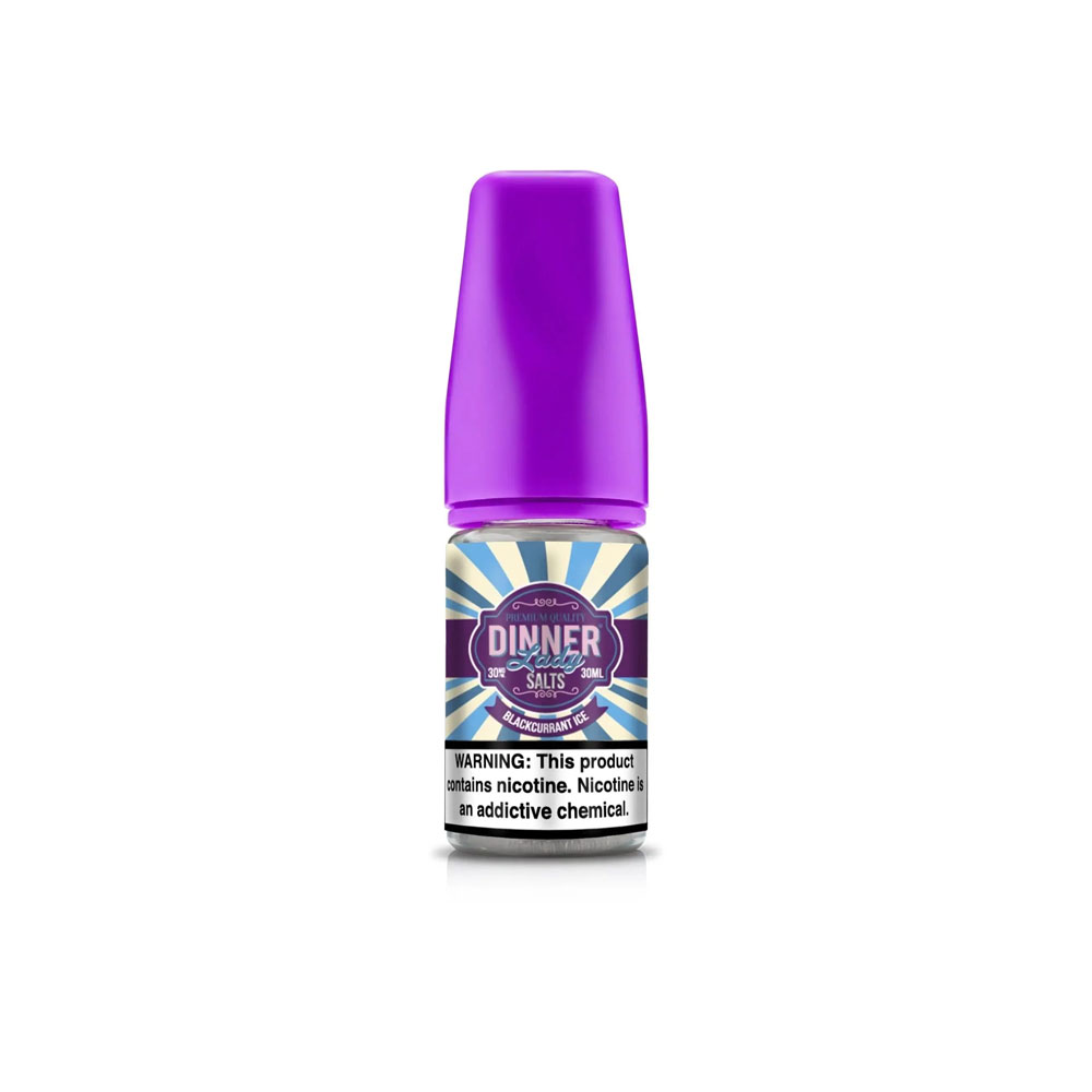 سالت نیکوتین انگورفرنگی یخ Blackcurrant Ice دینر لیدی