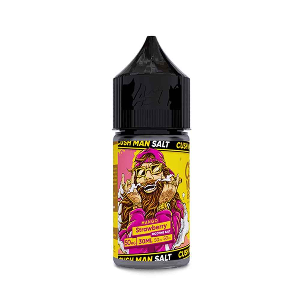 نیکوتین سالت کاشمن انبه توت فرنگی Mango Strawberry Cushman نستی