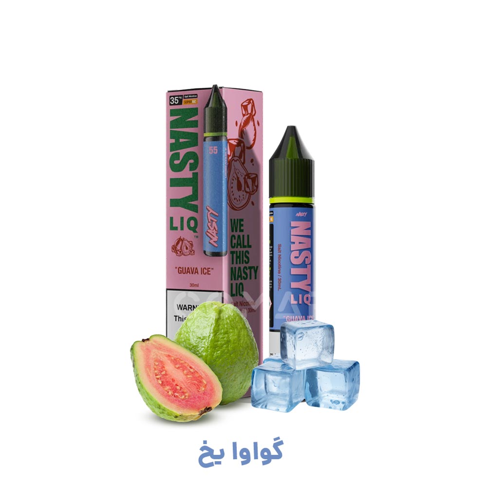 نیکوتین سالت گواوا یخ نستی Nasty LIQ Guava Ice