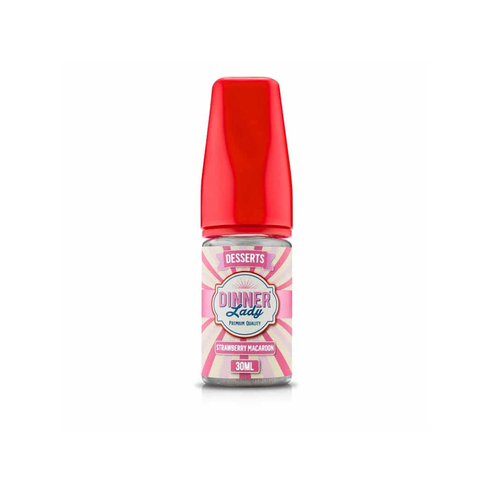 سالت نیکوتین ماکارون توت فرنگی Strawberry Macaroon دینر لیدی