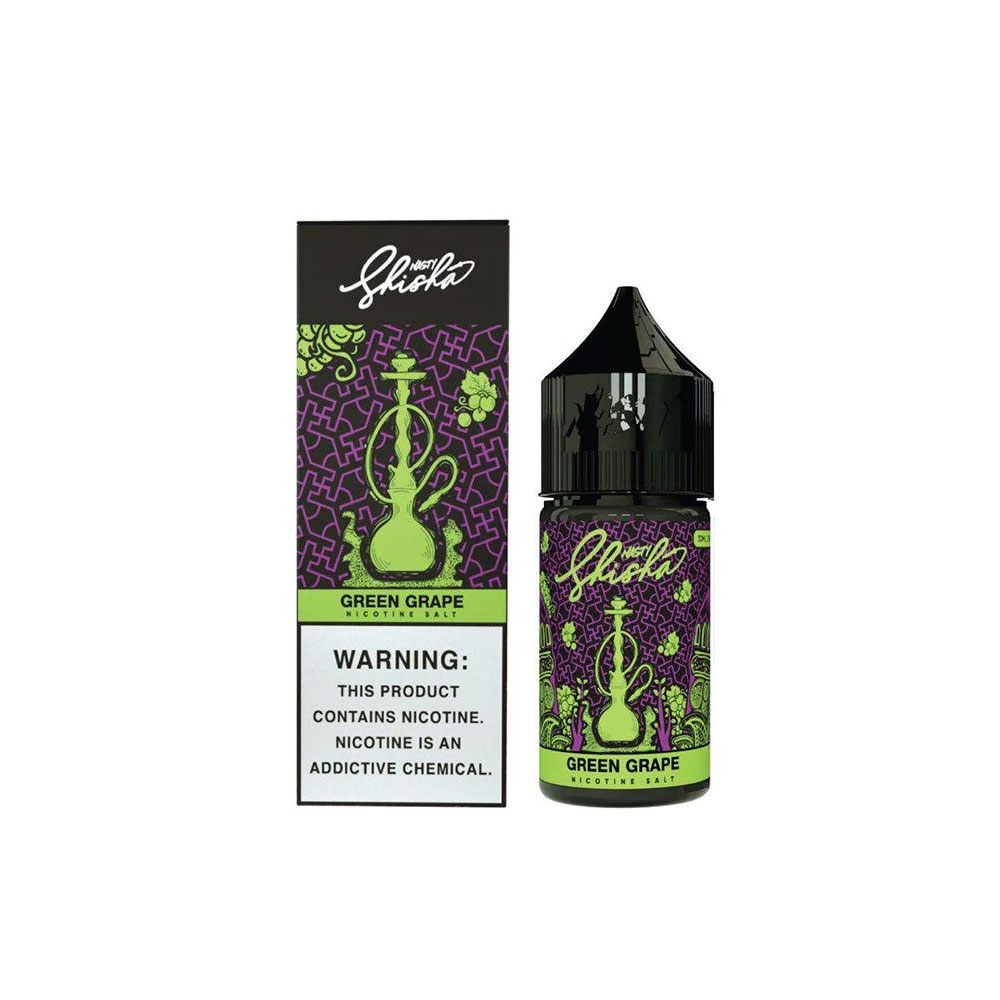 نیکوتین سالت انگور سبز Green Grape Shisha نستی