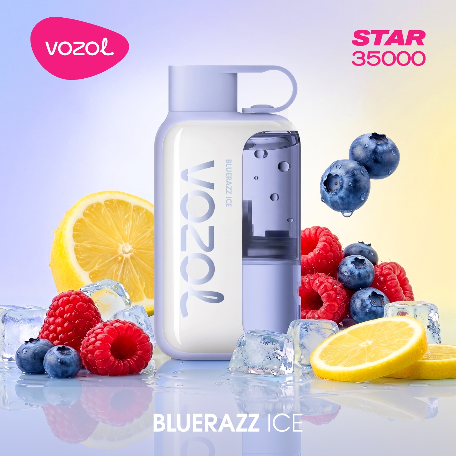 پاد یکبارمصرف ۳۵۰۰۰ پاف وزول Vozol 35000 neon-